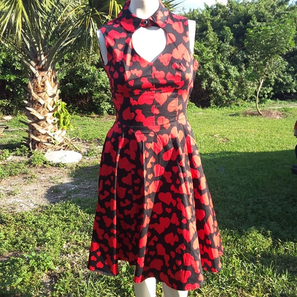 H&M Hearts and Roses Dresses & Skirts - Adorable Heart Dress